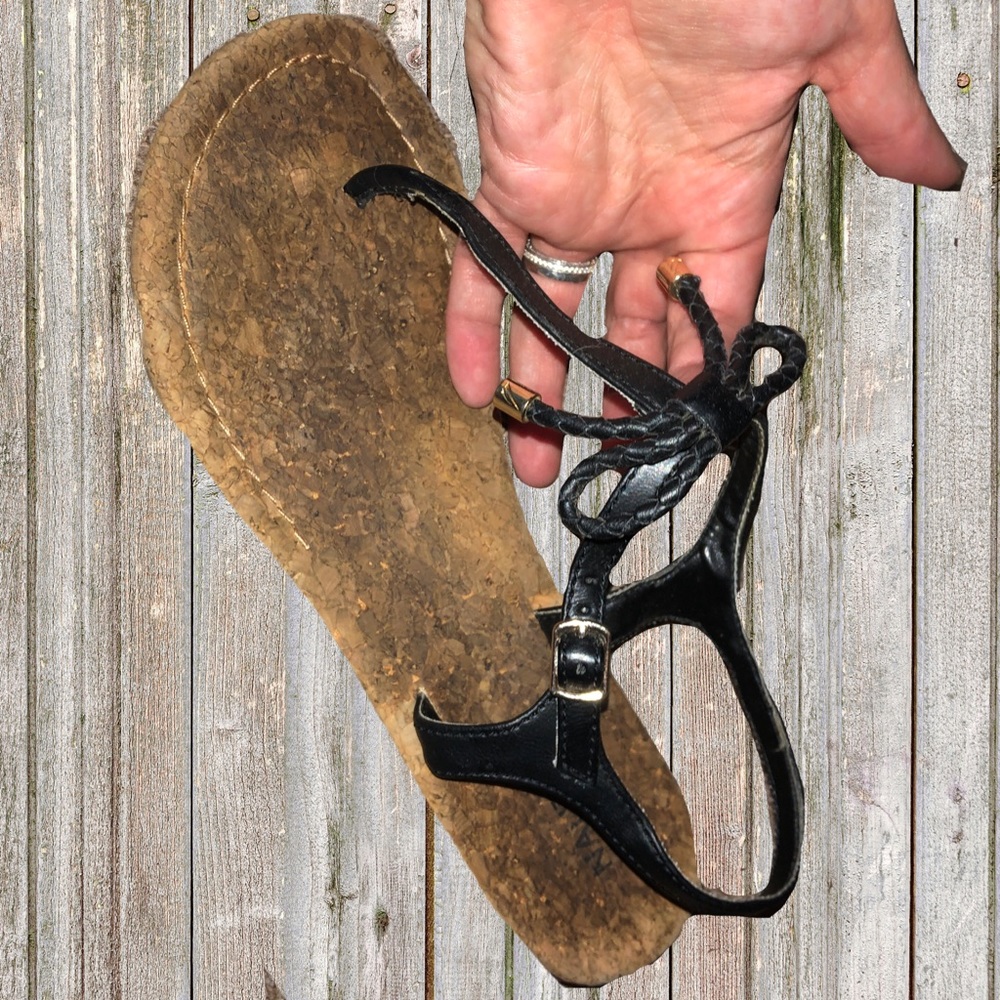 Nautical straps sandals